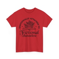 Book T-Shirt | Booktrovert Shirt | emotionally attached to fictional characters
