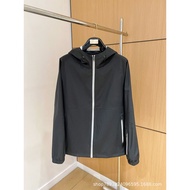 8FSE Ze**a 2025New autumn and winter letter-print outdoor windproof hooded jacket for men, trendy me