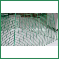 ❉ ∞ ╲ Limber Pen/Scratch Pen For Chick (Chick Pen) Plastic Coated Heavy Duty GameFowl Chick Pen Gre
