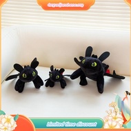 Dragon car accessories, including a toothless dragon doll, suitable for decorating helmets, cars, an