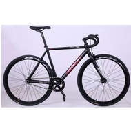 Aluminum Alloy Fixed Gear Bike Fixed Gear Bicycle Student Commuter Racing Commuting Fixed Gear Road 