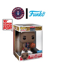 Funko Pop! Basketball USA Michael Jordan Jumbo Pop Walmart Exclusive 10'' Inch