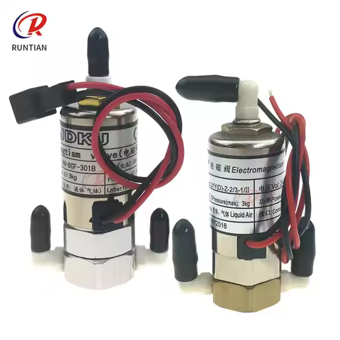 24VDC 5.5W JYY 3way Solenoid Valve for Inkjet Printer Jyy JYY(D)-Z-2/3-1/II 8W Straight Bend Solenoi