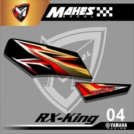 Striping Rx King - Stiker Variasi List Motor Rx Ki