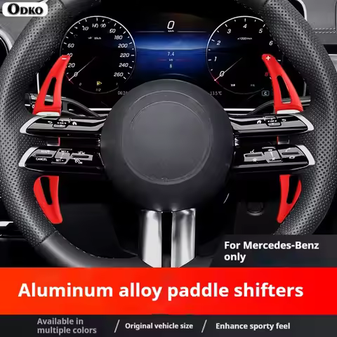 For Mercedes-Benz E0B level EQA level 2025model Aluminum Alloy Car Steering Wheel Gear Shifters Padd