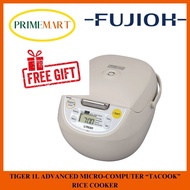 FUJIOH: GIFT w PURCHASE with COOKER HOOD &amp; HOB PUCHASE - TIGER 1L ADVANCED MICRO-COMPUTER “TACOOK” RICE COOKER