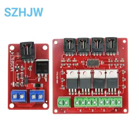 1/4 Channel one Four Route MOSFET Button IRF540 V4.0+ MOSFET Switch Module for Arduino Isolated powe
