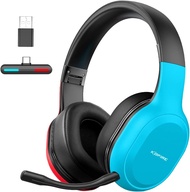 Picun KOFIRE UT-01 Wireless Gaming Headset with Dual Dynamic EQ Vibration Driver Units USB-C to USB-