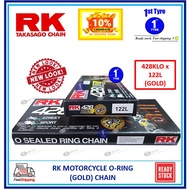 RANTAI RK O-RING GOLD CHAIN 428KLO X 122L (428KLO/ KLO)(GS428KLO)