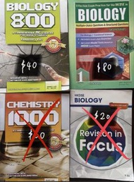 Biology 800 , Chemistry 1000, Effective exam practice for hkdse biology,, HKDSE biology revision in 