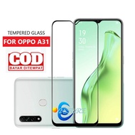 LAYAR OPPO A31 Tempered glass full screen protector anti-scratch glass OPPO A31