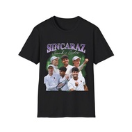 Sincaraz Jannik Sinner Carlos Alcaraz Tennis Fan Bootleg Collage 100% Cotton T-Shirt 1016