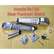HONDA RS150R RS150 RS FOOTREST FOOT REST REAR FOOTREST BELAKANG SET