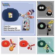 Case for B&O Beoplay EX Protective Silicone Coffee Bear Pendant Covers B&O Beoplay Eleven Bluetooth 