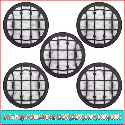 HEPA Filter Fit For Philips VC 7000 / 8000 Series XC7053, XC7055, XC7057, XC8055, XC8057 ( XV1681/01