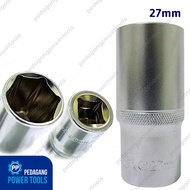 MATA LIPPRO LONG SOCKET BIT 1/ 2" INCH 27 MM 6PT CHILDREN'S DEEP WALL SOCKET