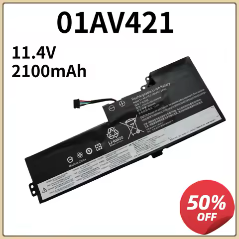 Laptop Battery for Lenovo ThinkPad T470 T480 A475 A485 TP25 01AV419 01AV421 01AV489 01AV420 SB10K975