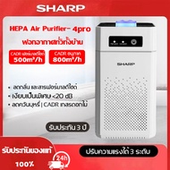 เครื่องฟอกอากาศ  HEPA Air Purifier 4pro พร้อมฟังก์ชันกรองกลิ่นและกำจัด PM2.5 และแบคทีเรีย ประสิทธิภา