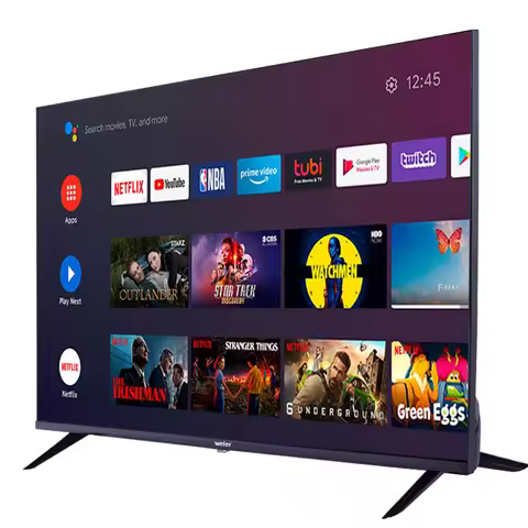 WEIER 24 32 40 43 50 55 65 Inch Smart Tv A+ Panel 4k Television LED TV 32 Inch Televisions