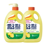 Mama Lemon Dishwashing Liquid Lemon + Refill 1L