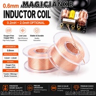 MAGICIANXB Audio Inductor Coil, 0.6mm 0.2mh-2.0mh Speaker Crossover Inductor Coil, Copper Inductor C