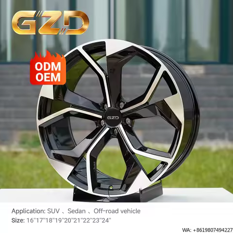 GZD 17/18/19/20 Inch 5hole 5x100-120 Factory Produced Alloy Car Wheel Rims for Hot Sales Cheap Rims
