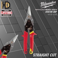 Milwaukee Straight Cutting Aviation Snips GEN2 / 48-22-4530 / Milwaukee Hand Tools / Milwaukee Hand 