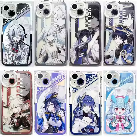 Genshin Impact Case For VIVO Y36 Y17S Y19S Y22S Y22 Y27 Y28 Y21 Y17 Y16 Y11 Y03 Y04 Y21S Y15S V21 V3