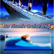 Titanic Ship Fluid Bottles Desktop Ornaments Cruise Ship Car Decoration Hiasan Kapal Lanun