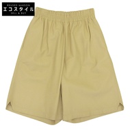 Bottega Veneta 男士皮革短褲，成色極佳，黃色，XS 碼，貨號 633447，2022 年款