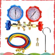 R410A 3 Way AC Diagnostic Manifold Gauge Set Replacement Parts Accessories for Freon Charging Fits R