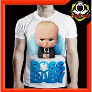 Boss baby T-shirt Anime Cartoon Children's and Adult's Clothes Movies Tshirt