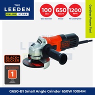 BLACK & DECKER G650-B1 100MM 650W SMALL ANGLE GRINDER