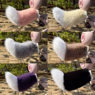 Electric Vehicle Tail Tail Decoration Voice Control Movable No. 9 Tram Animal Tail Fox Tail Velcro D