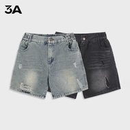 3A Menstore men's button-down jean shorts, comfortable stretch Denim | Short SJ-V2