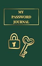 My Password Journal: Password Keeper & Internet Login Organizer | Secure Credential Log Book with A–
