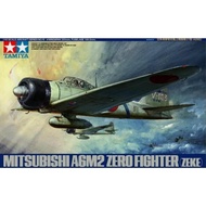 1/48 Mitsubishi A6M2 Zero Fighter Zeke Airplanes Assembly Model Building Kits Tamiya 61016