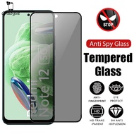 Privacy Anti-Spy Full Tempered Glass Film For Redmi Note 13 12 12S 11 11T 11s 10 10s 9 9s 8 Pro Plus Pro+ 4G 5G 2023