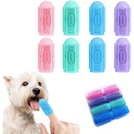Dog Toothbrush Dog Tooth Brushing Kit Dog Finger Toothbrush for Dog Teeth Cleaning&Dog Dental Care,C