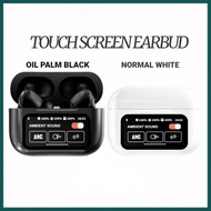 TWS Screen Wireless Bluetooth Earphones Supper Bass Smart Touch Screen Earbuds with microphone
