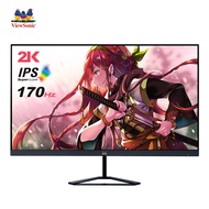 优派27英寸 2K高清 170Hz IPS 电竞显示器 1ms低蓝光电脑屏幕HDR 满血小金刚 外接显示屏VX2758-2K-PRO