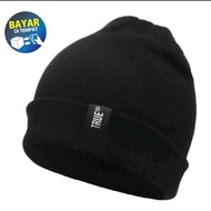 NEW Topi Kupluk Pria Dewasa Rajut Wool True Winter Fashion Beanie Hat Ciput Cowo Cowok Laki Laki Dis