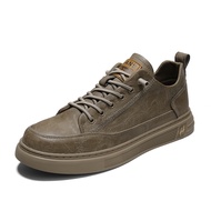 Sepatu Sneakers Remaja Pria Import VRO terbaru Spatu kets sepatu hitam polos best seller model kulit