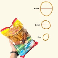 50gr Flexible yellow elastic band, 2cm, 2.5cm, 4.5cm, class I product, real shop photos