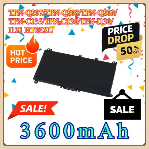 For HP Laptop TPN-Q207/TPN-Q208/TPN-Q209/TPN-C135/TPN-C136/TPN-I130/I131 HT03XL OEM Factory HP Noteb