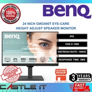 BenQ GW2490T Eye-Care 24 Inch IPS FHD 100Hz 5ms Height Adjust Speaker Monitor