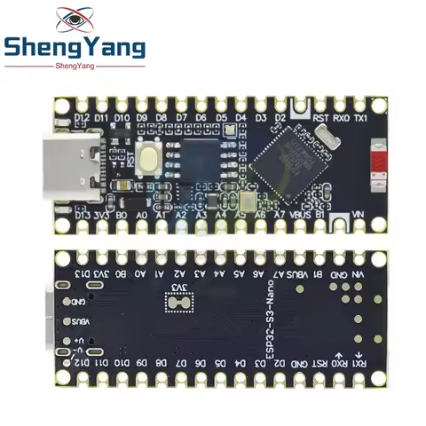 1/3PCS ESP32-S3 Nano WiFi Bluetooth-compatible Development Board IoT Module Based on ESP32-S3R8 240M