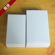 Blank Box White Cardboard Box White Box Ready Stock Universal Packaging Box Wholesale Flat-Shaped Tw