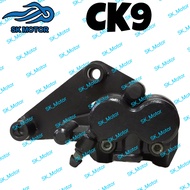 Nimota CK9 / CK9 R / CK9 SE Front Caliper Assy / Brake Pump Bawah Depan + Disc Pad