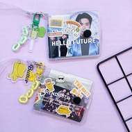 Kpop Wallet Transparent Mica Wallet Waterproof PVC Photocard BTS NCT Treasure